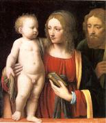 Bernadino Luini The Holy Family (mk05) oil